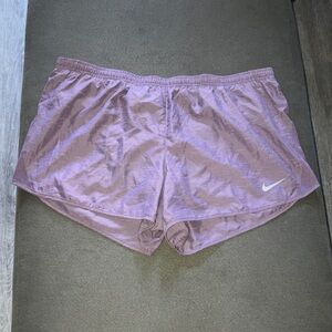 Nike Women's Lavender Athletic Running Shorts